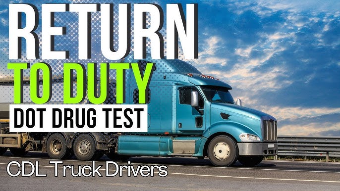 Return-to-Duty Process After a DOT Drug Violation